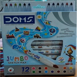 DOMS JUMBO SKETCH MAX 12 SHADES